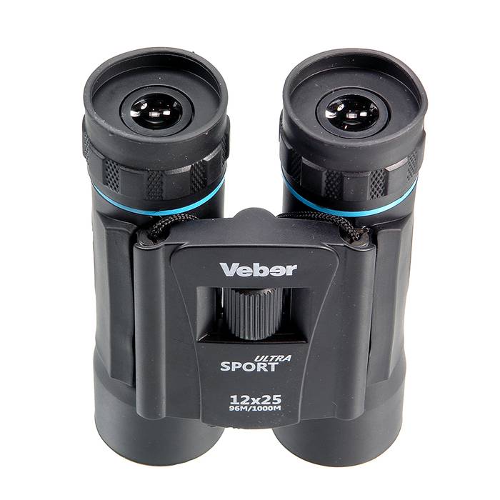 Бинокль Veber Ultra Sport БН 10x25 черный