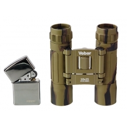 Бинокль Veber Sport БН 10x25 камуфлированный
