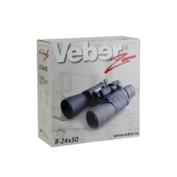 Бинокль Veber ZOOM БПЦ 8-24x50