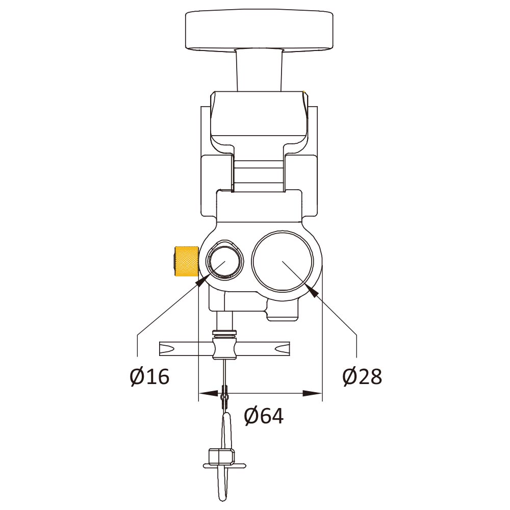 Зажим KUPO KCP-844 TV COUPLER SILVER