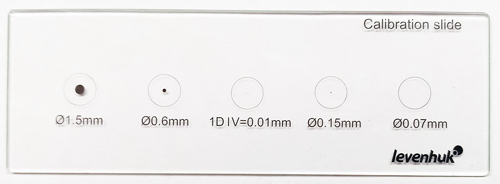 Слайд калибровочный Levenhuk MED X/Y