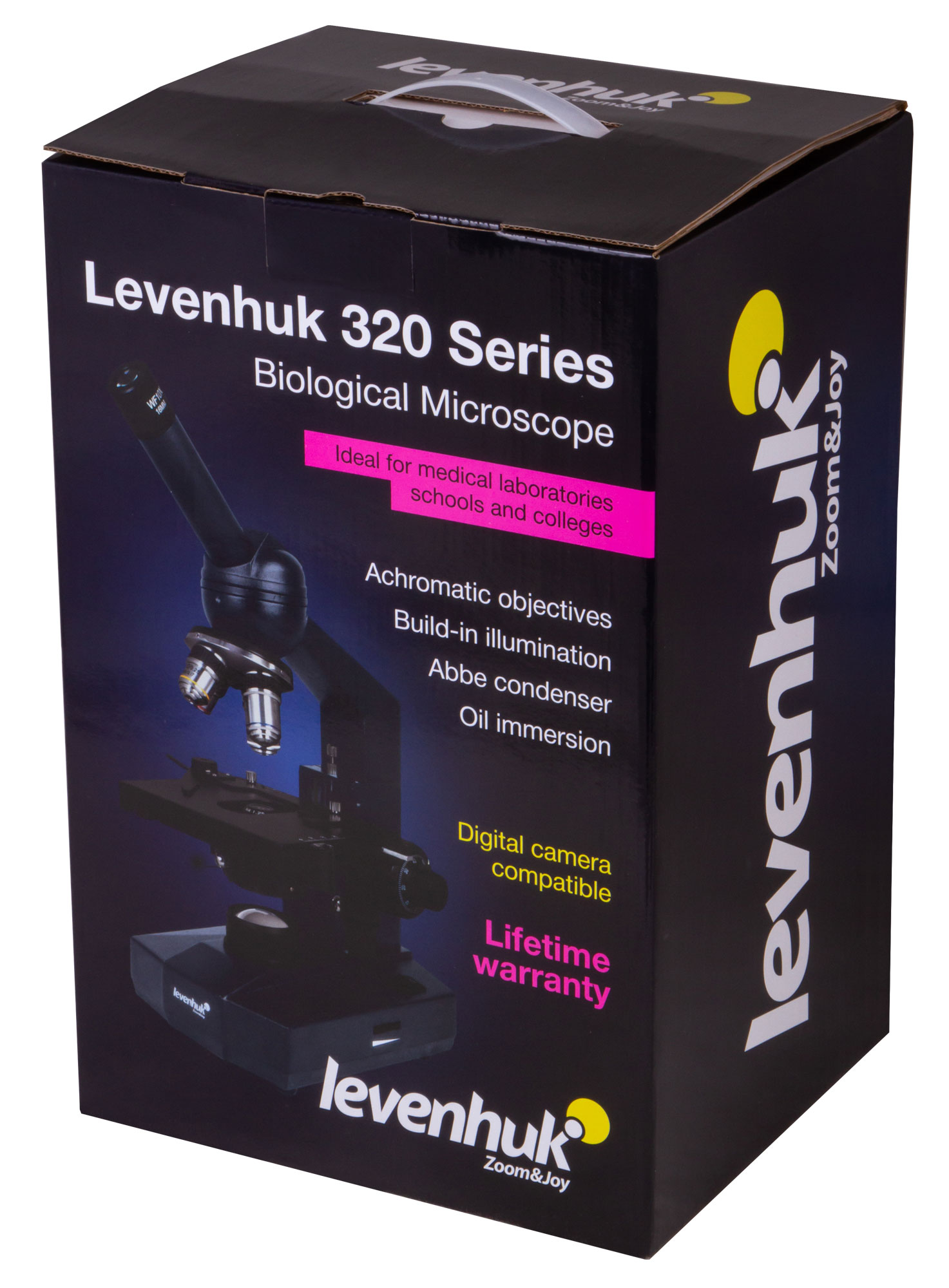 Микроскоп цифровой Levenhuk D320L BASE, 3 Мпикс, монокулярный