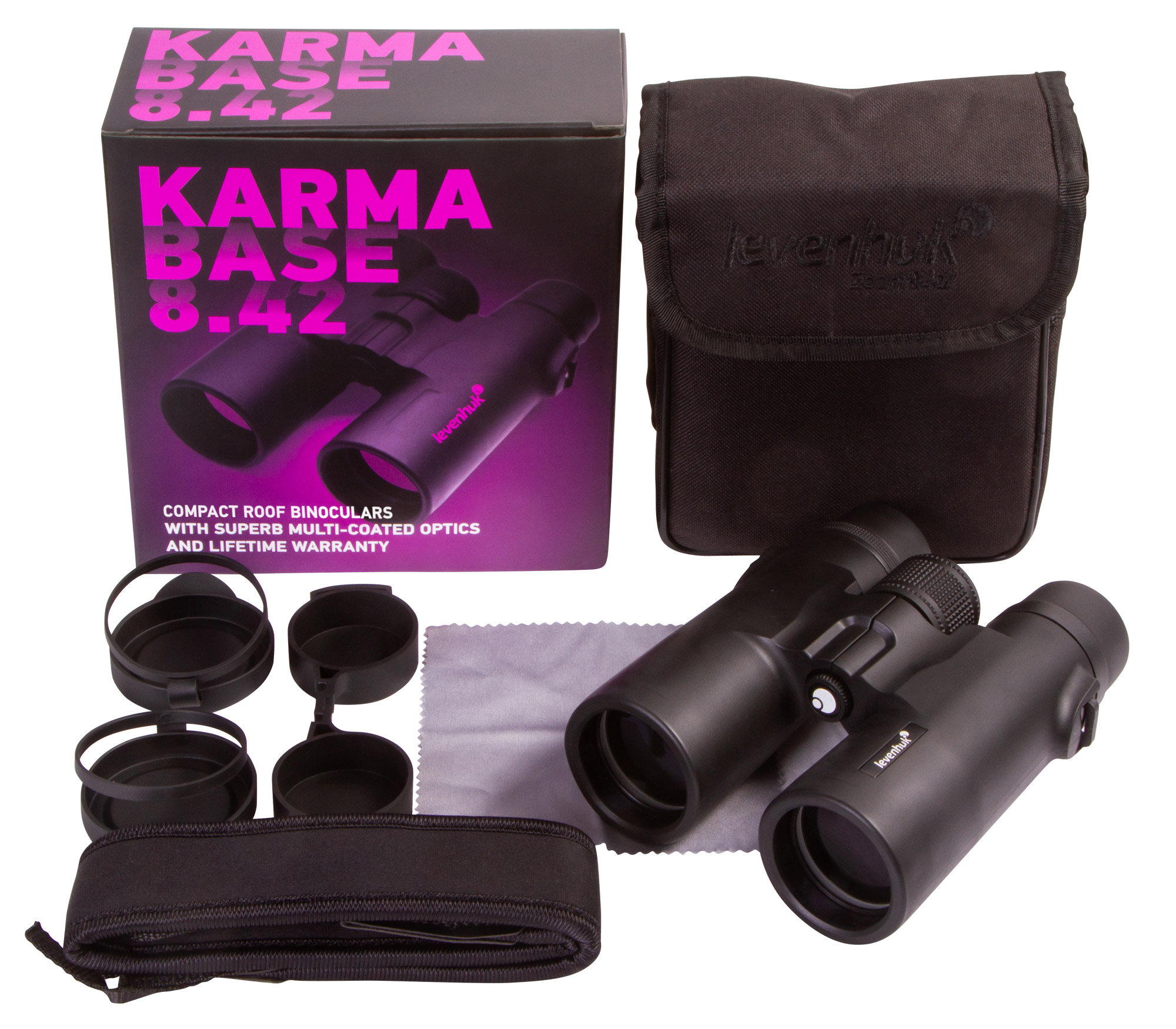 Бинокль Levenhuk Karma BASE 8x42