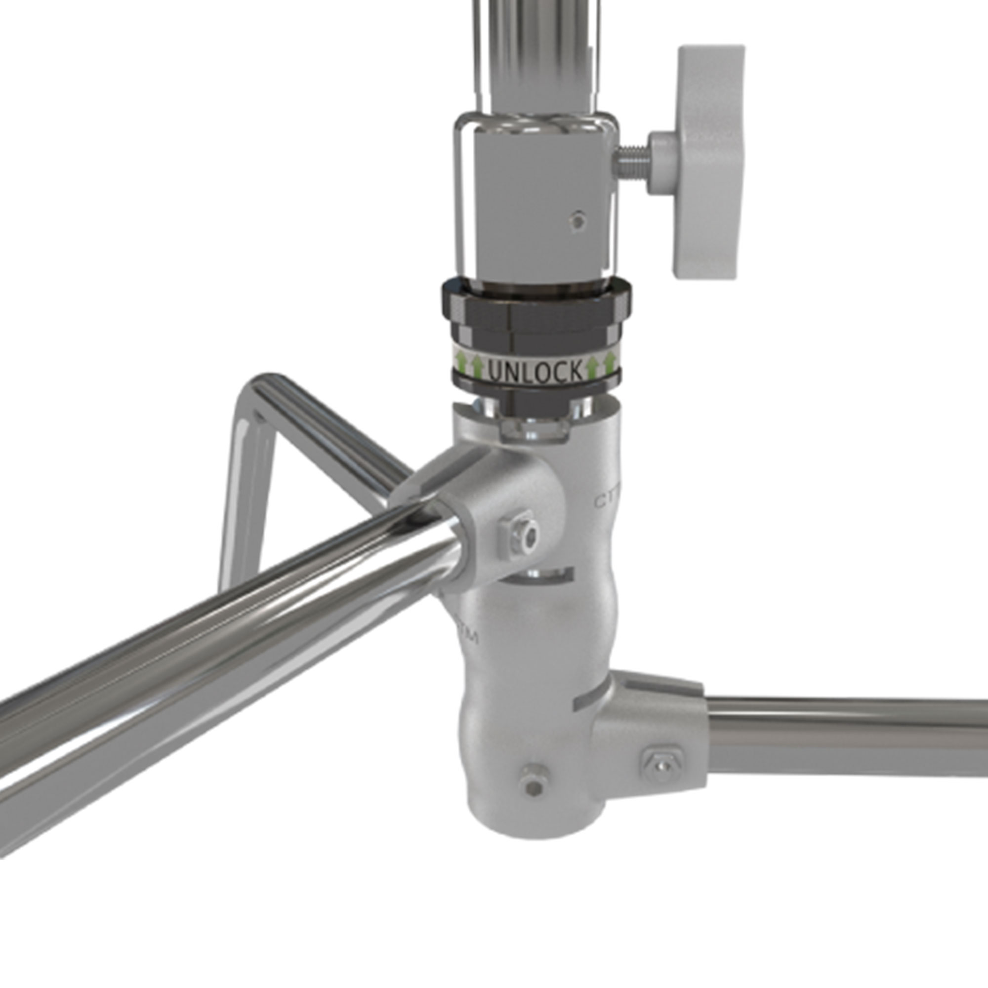 Стойка со штангой KUPO CT-20MKB MASTER C-STAND TURTLE BASE GRIP ARM
