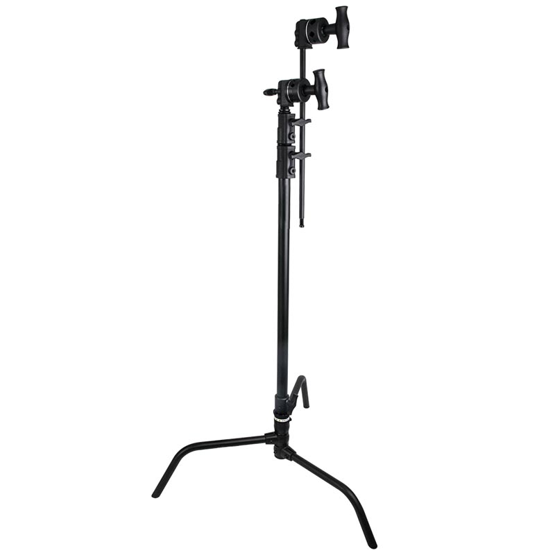 Стойка со штангой KUPO CT-20MKB MASTER C-STAND TURTLE BASE GRIP ARM
