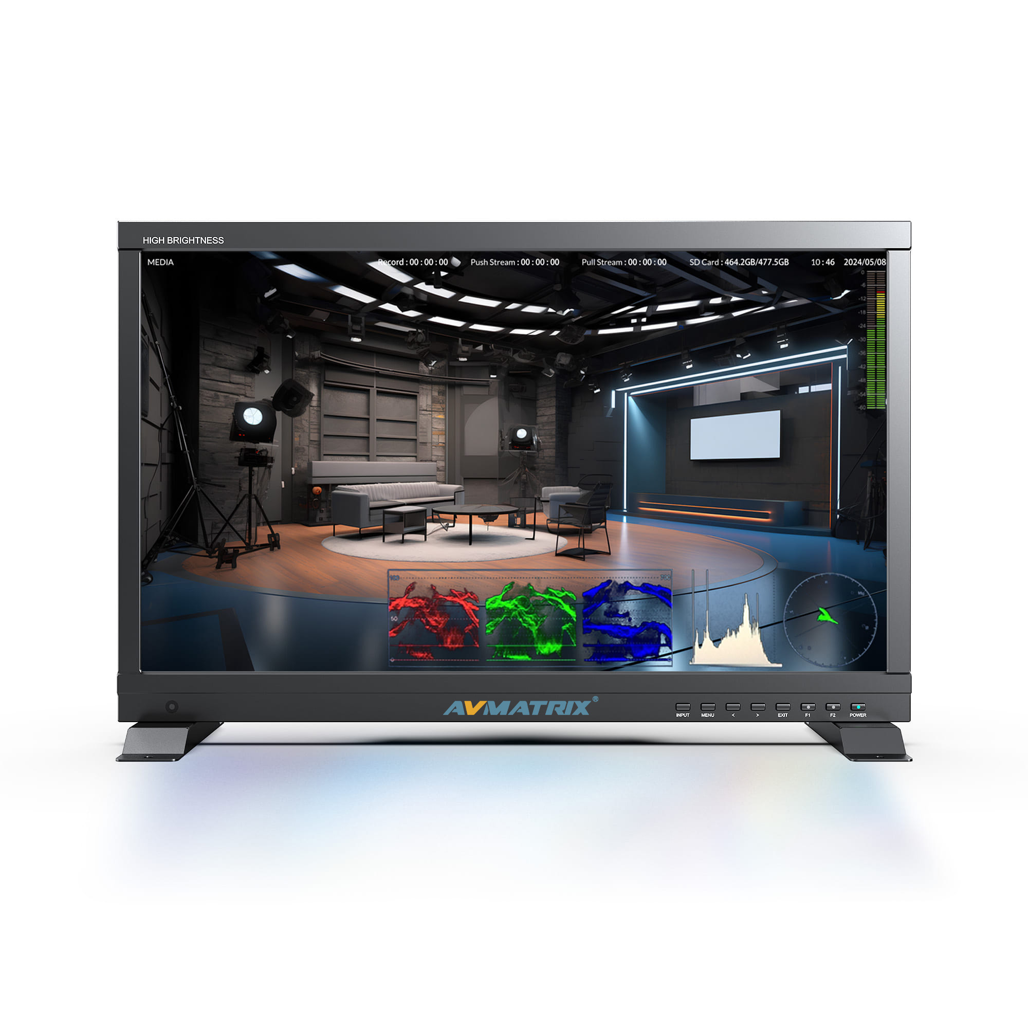 Видеомонитор AVMATRIX BDM215-E стример-рекордер