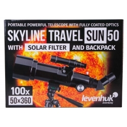 Телескоп Levenhuk Skyline Travel Sun 50