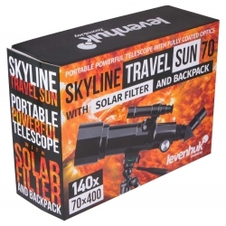 Телескоп Levenhuk Skyline Travel Sun 70