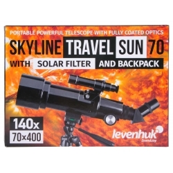 Телескоп Levenhuk Skyline Travel Sun 70