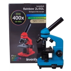 Микроскоп Levenhuk Rainbow 2L AzureЛазурь