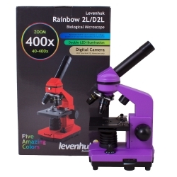 Микроскоп Levenhuk Rainbow 2L AmethystАметист