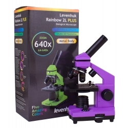 Микроскоп Levenhuk Rainbow 2L PLUS AmethystАметист