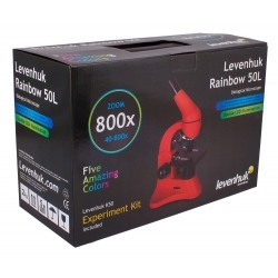 Микроскоп Levenhuk Rainbow 50L AzureЛазурь