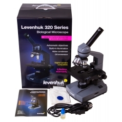 Микроскоп Levenhuk 320 BASE, монокулярный