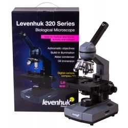 Микроскоп Levenhuk 320 BASE, монокулярный