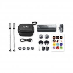 Петличная радиосистема Godox Cube SC Kit 2 для смартфона