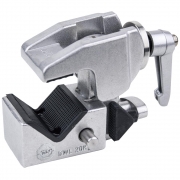 Зажим KUPO KCP-710 CONVI CLAMP SILVER W/RATCHET HANDLE & KCP-7SDL SADDLE