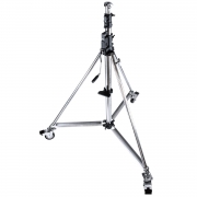 Стойка с редукторной колонной KUPO 484 HEAVY DUTY WIND-UP STAINLESS STEEL STAND