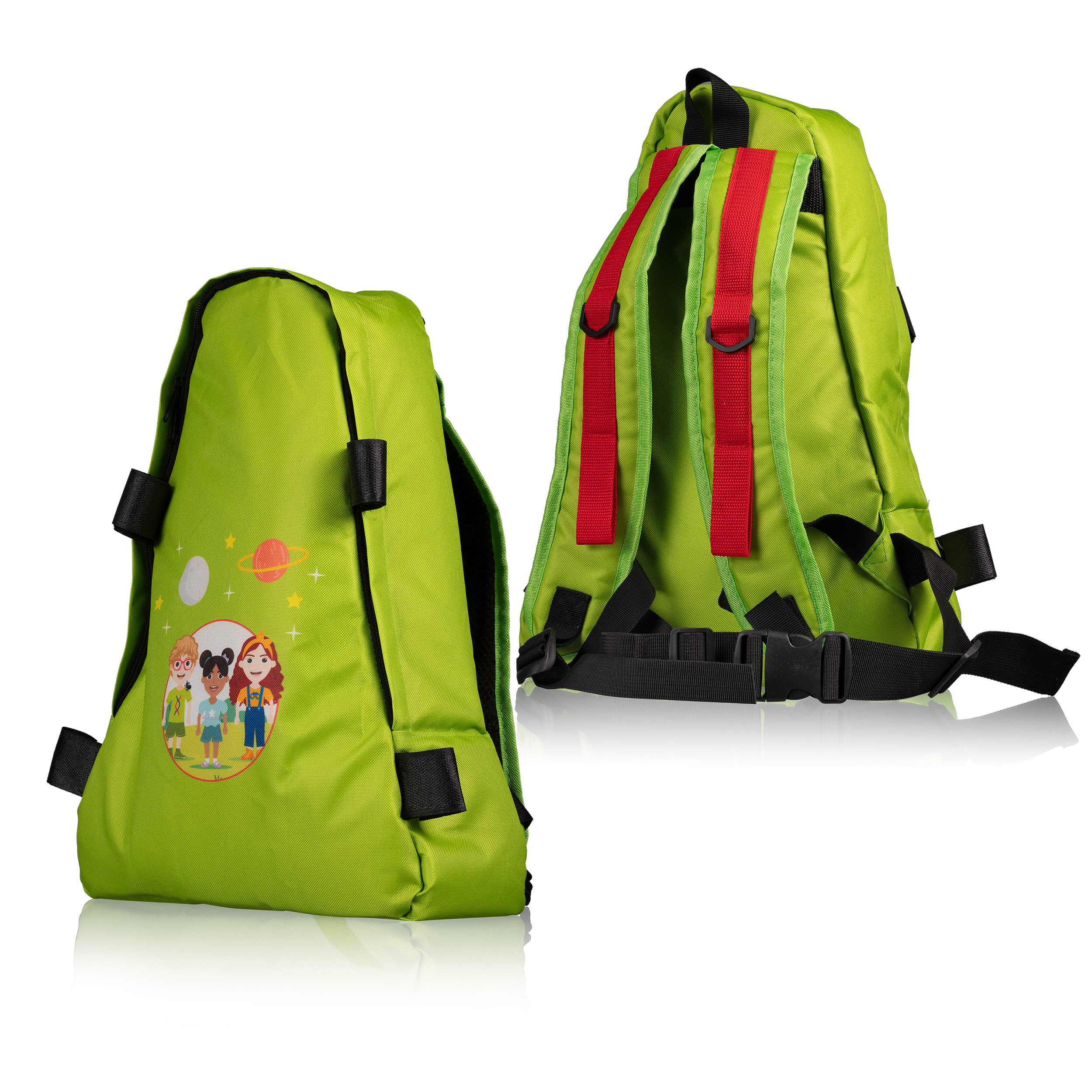 Телескоп BRESSER JUNIOR  70/400 в зеленом рюкзаке (8850610B4K000)