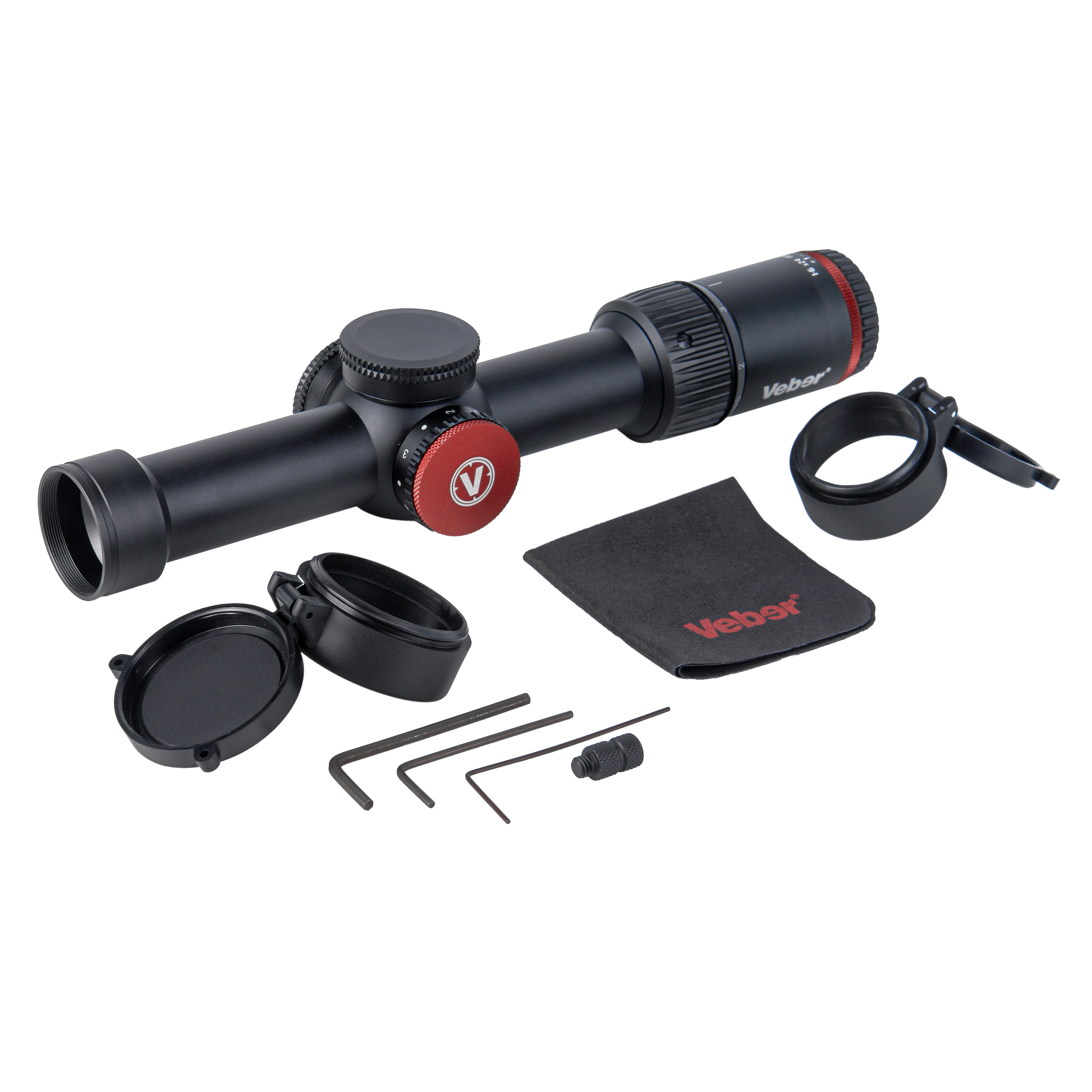 Прицел оптический Veber Wolf Alfa 1-6x24 FCD