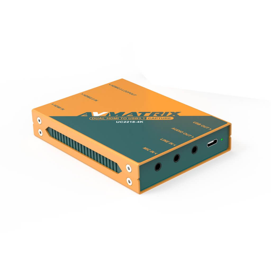 Устройство видеозахвата AVMATRIX UC2218-4K HDMI USB Устройство видеозахвата AVMATRIX UC2218-4K HDMI USB