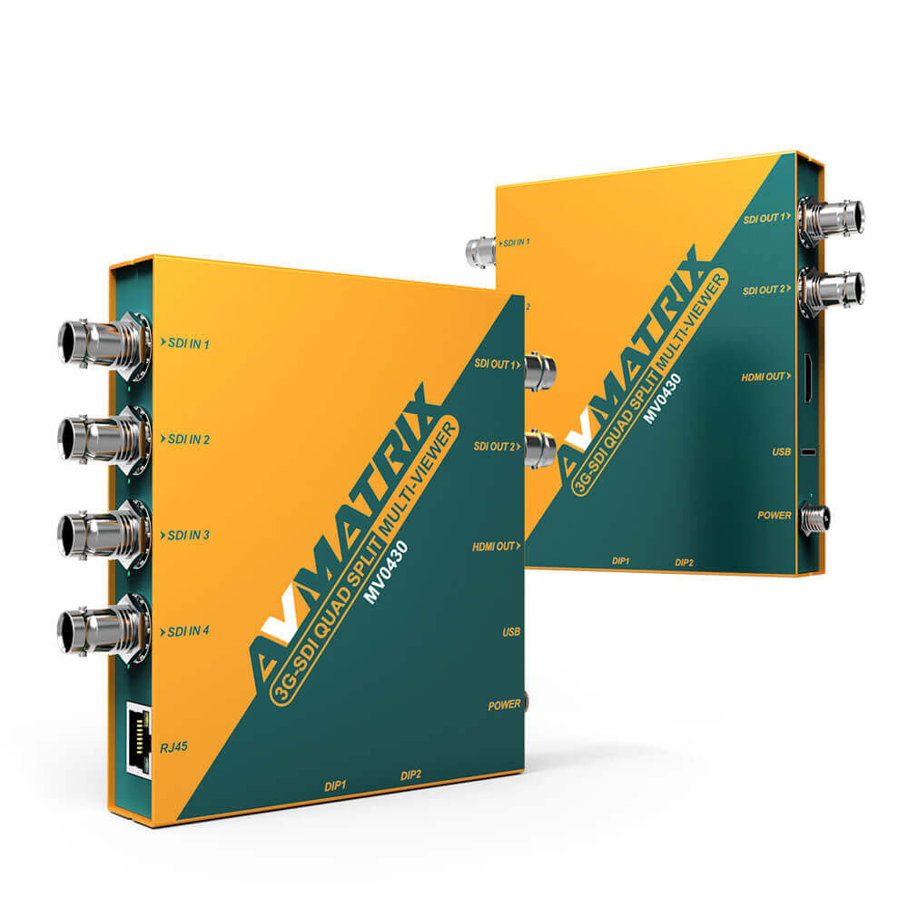 Мультивьюер AVMATRIX MV0430 3G-SDI 4CH Мультивьюер AVMATRIX MV0430 3G-SDI 4CH