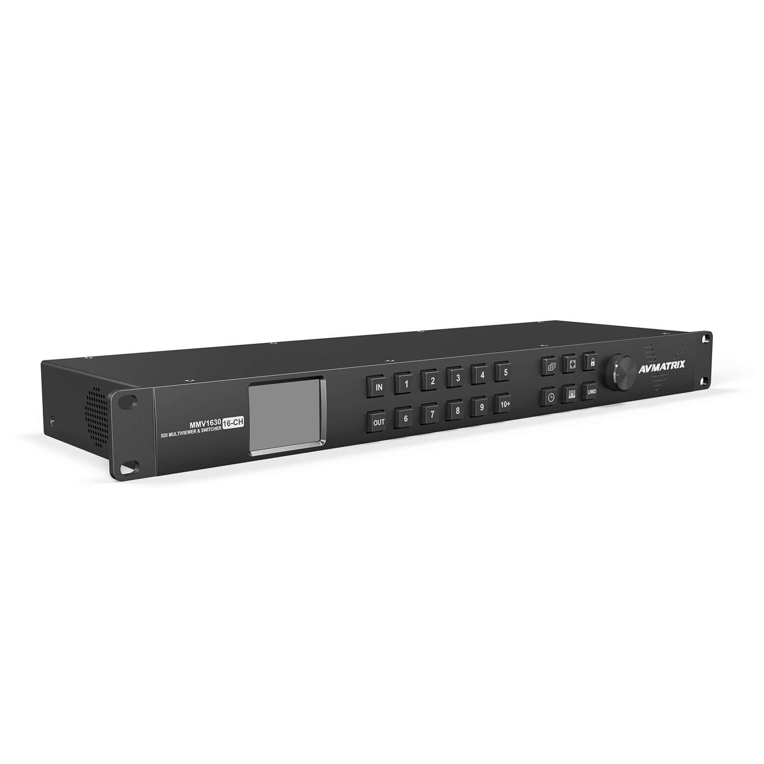 Мультивьюер коммутатор AVMATRIX MMV1630 компактный 1RU 3G-SDI 16CH Мультивьюер коммутатор AVMATRIX MMV1630 компактный 1RU 3G-SDI 16CH