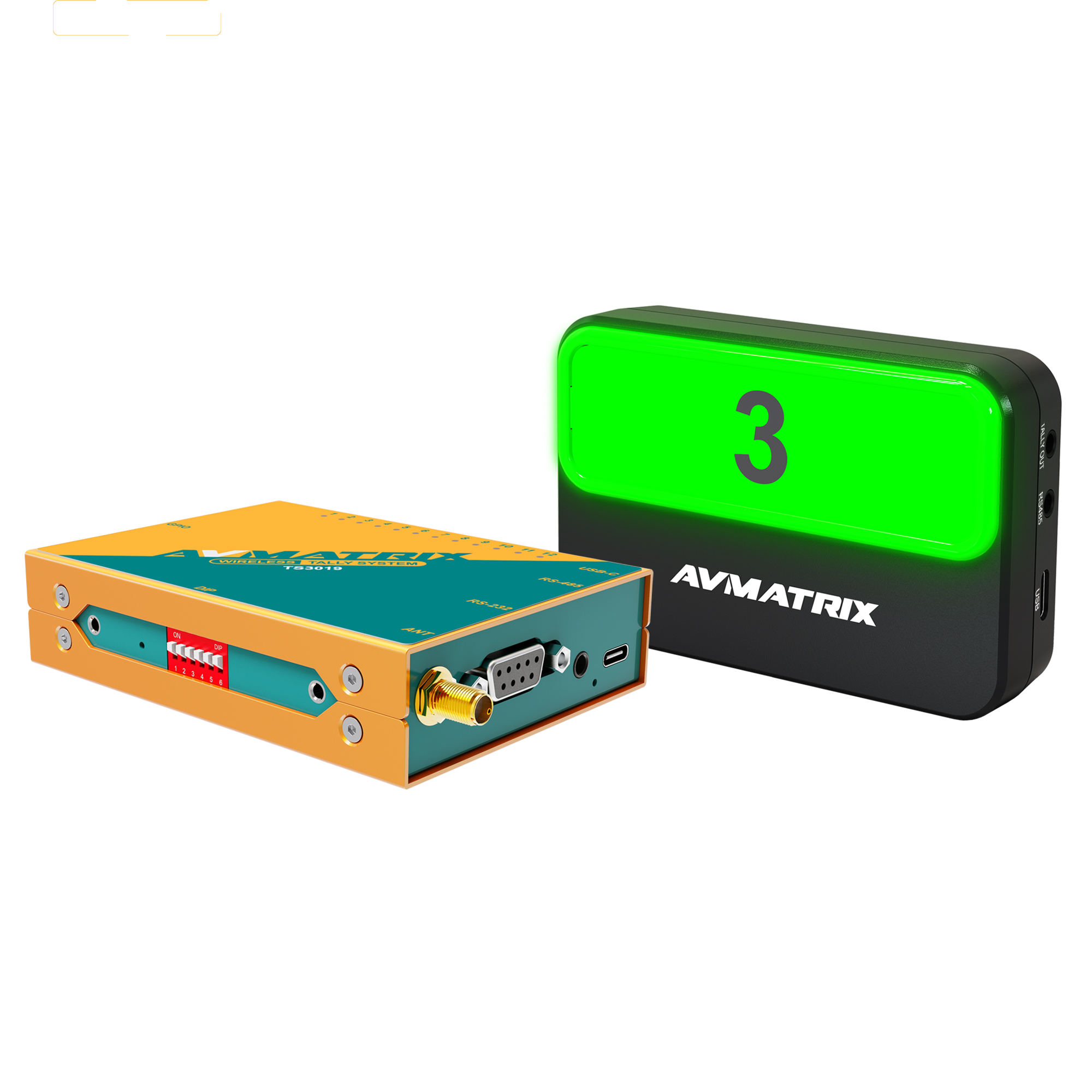 Комплект сигнализации AVMATRIX TS3019-6 Tally для 6-ти камер Комплект сигнализации AVMATRIX TS3019-6 Tally для 6-ти камер
