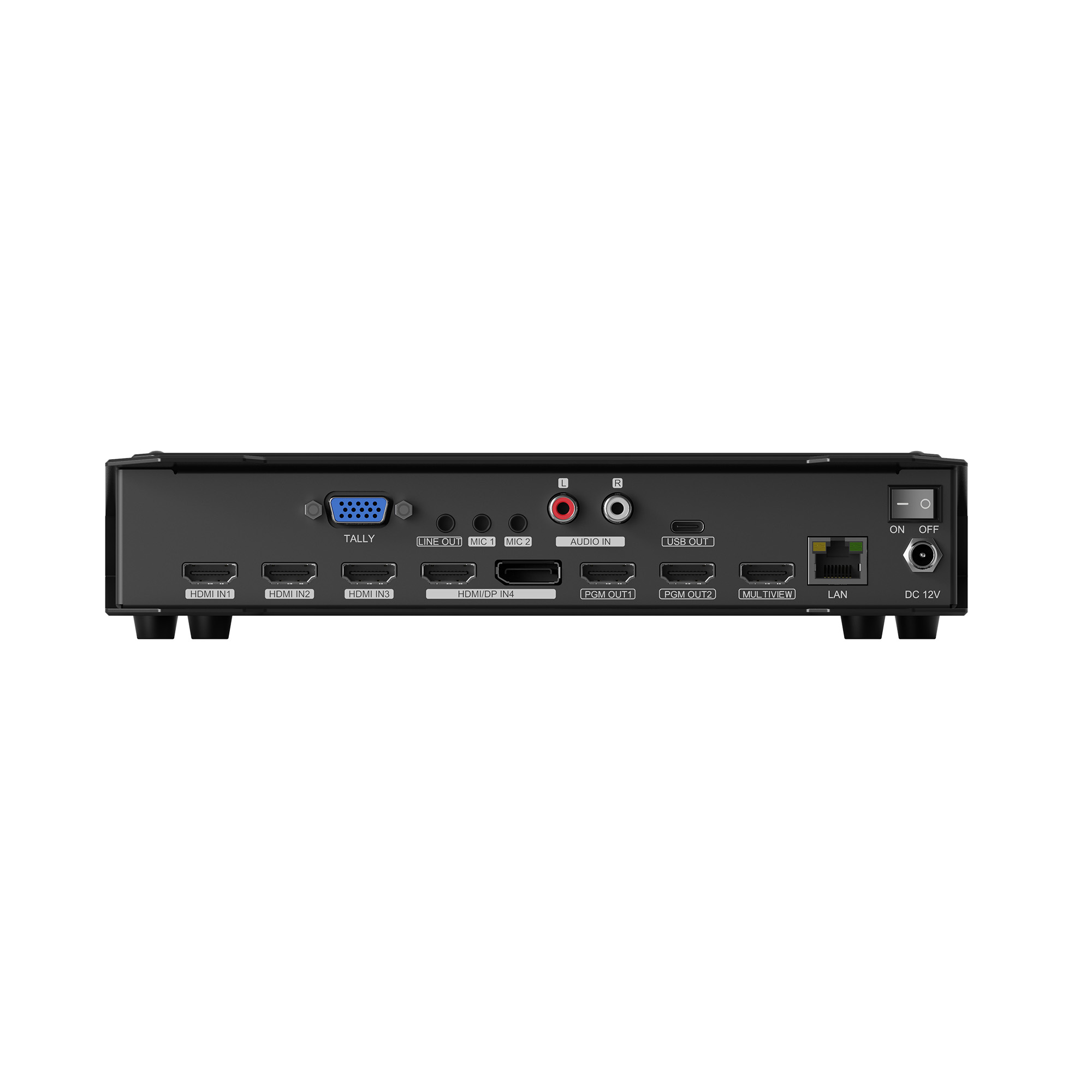 Видеомикшер AVMATRIX HVS0401U компактный 4CH HDMI/DP USB