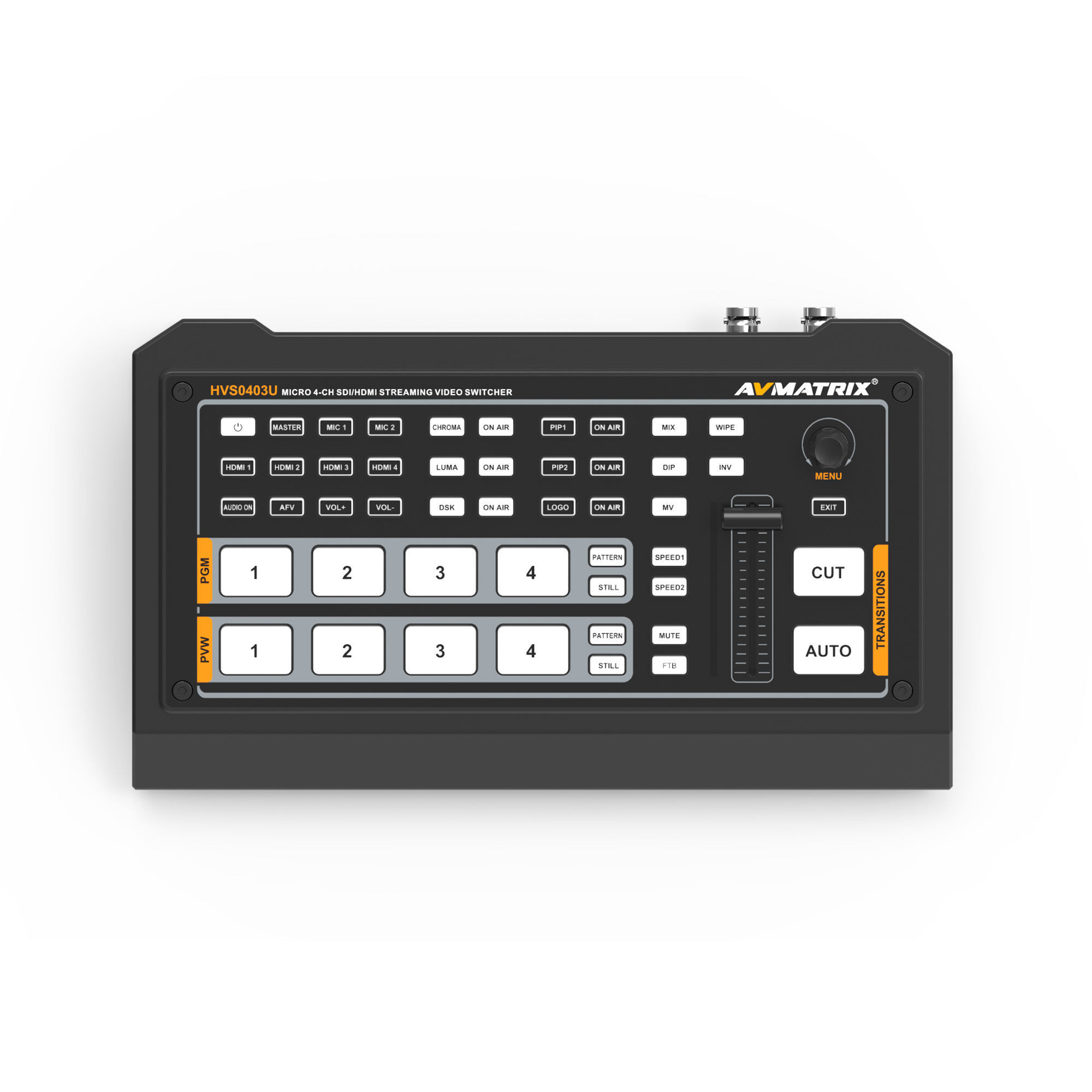 Видеомикшер AVMATRIX HVS0403U компактный 4CH SDI/HDMI USB Видеомикшер AVMATRIX HVS0403U компактный 4CH SDI/HDMI USB