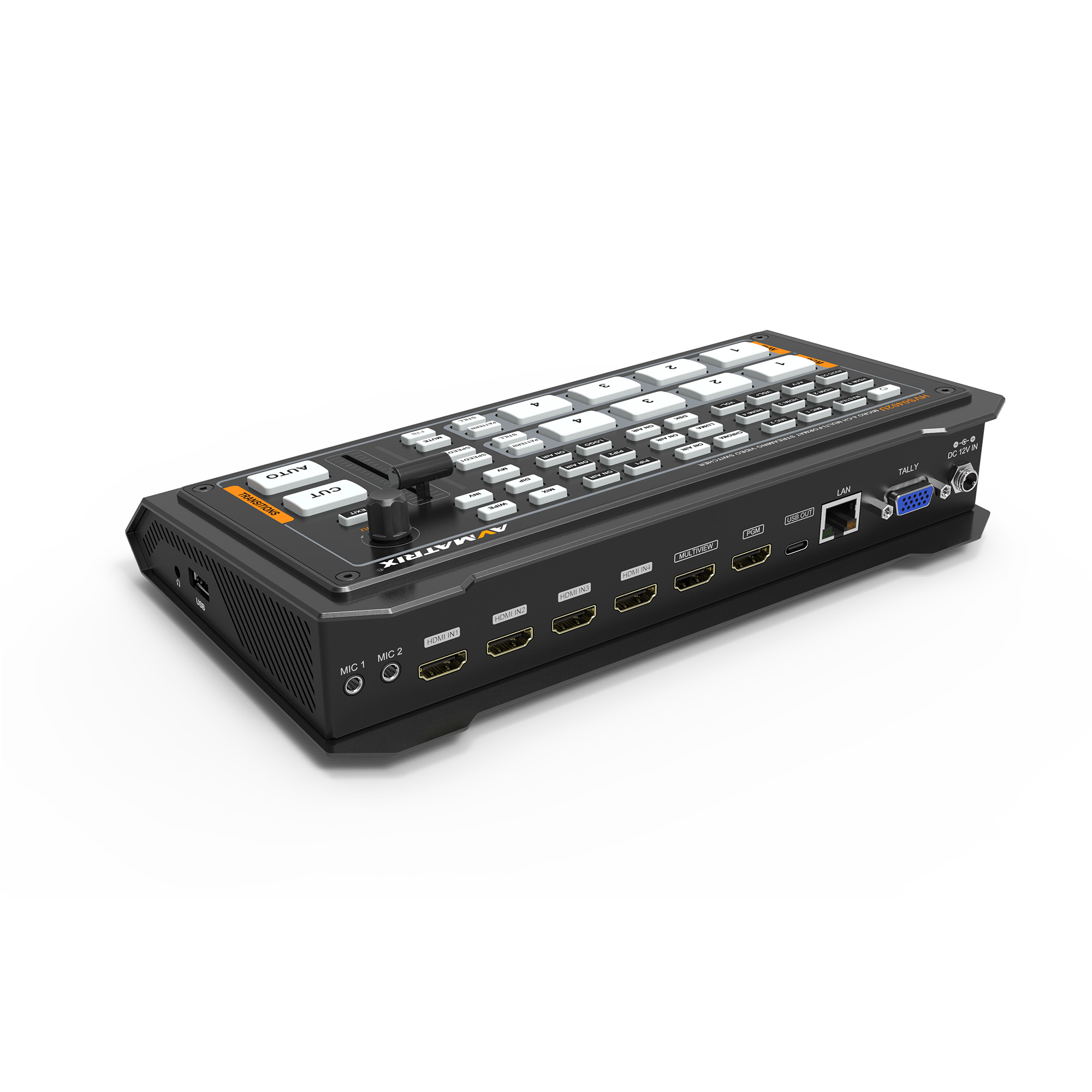 Видеомикшер AVMATRIX HVS0402U компактный 4CH HDMI USB Видеомикшер AVMATRIX HVS0402U компактный 4CH HDMI USB
