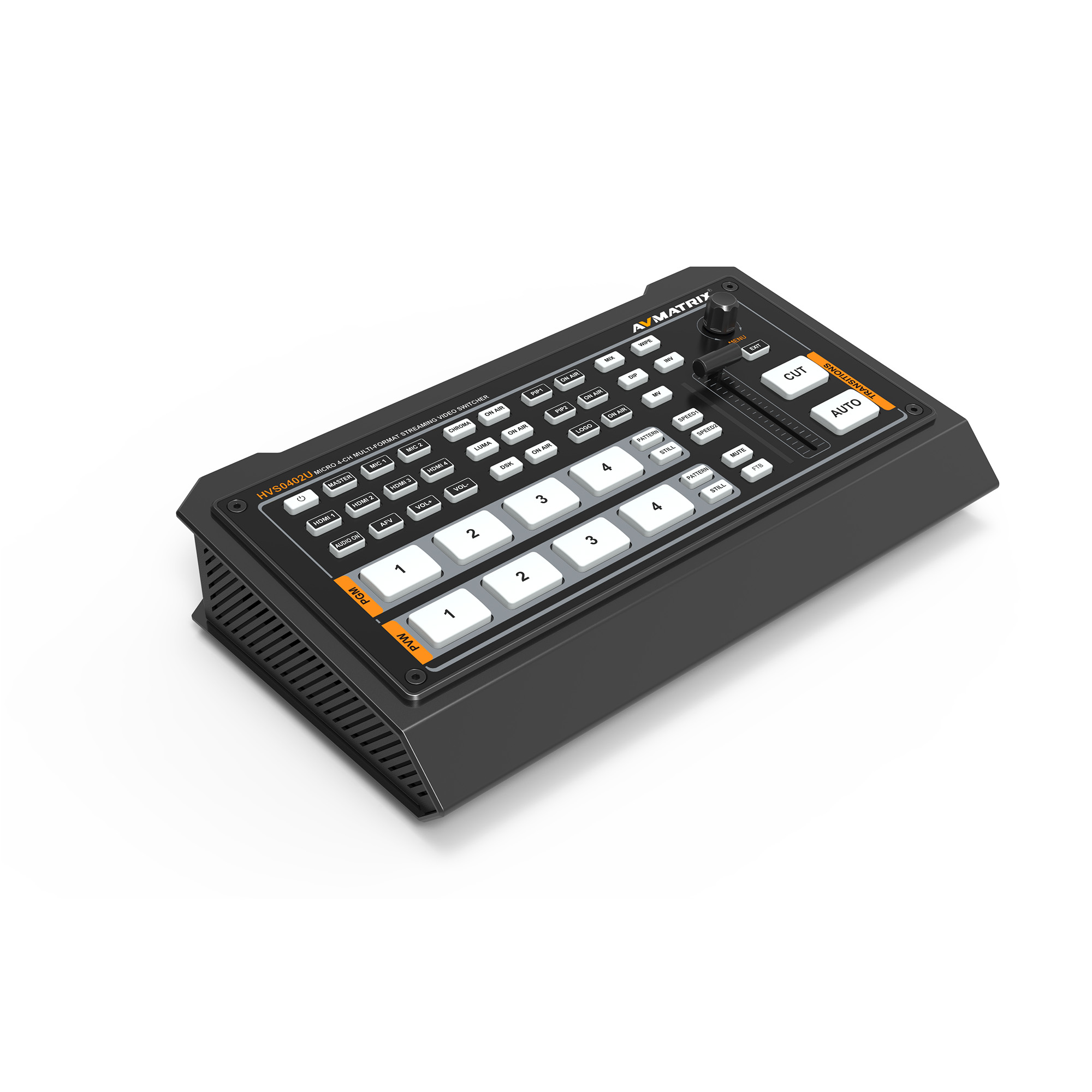 Видеомикшер AVMATRIX HVS0402U компактный 4CH HDMI USB Видеомикшер AVMATRIX HVS0402U компактный 4CH HDMI USB