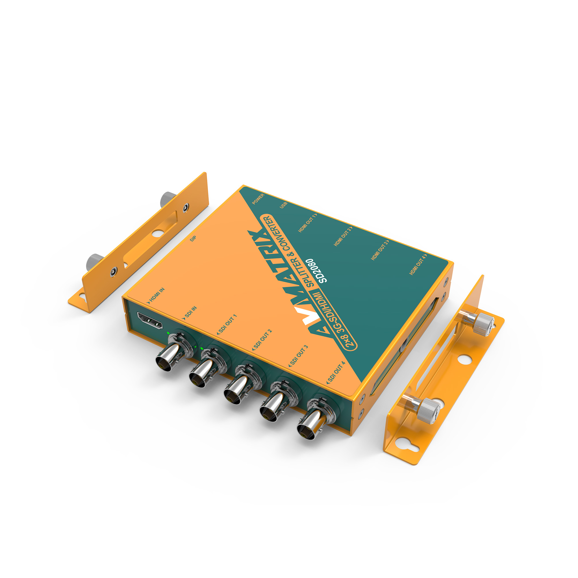 Сплиттер конвертер AVMATRIX SD2080 2х8 SDI/HDMI Сплиттер конвертер AVMATRIX SD2080 2х8 SDI/HDMI