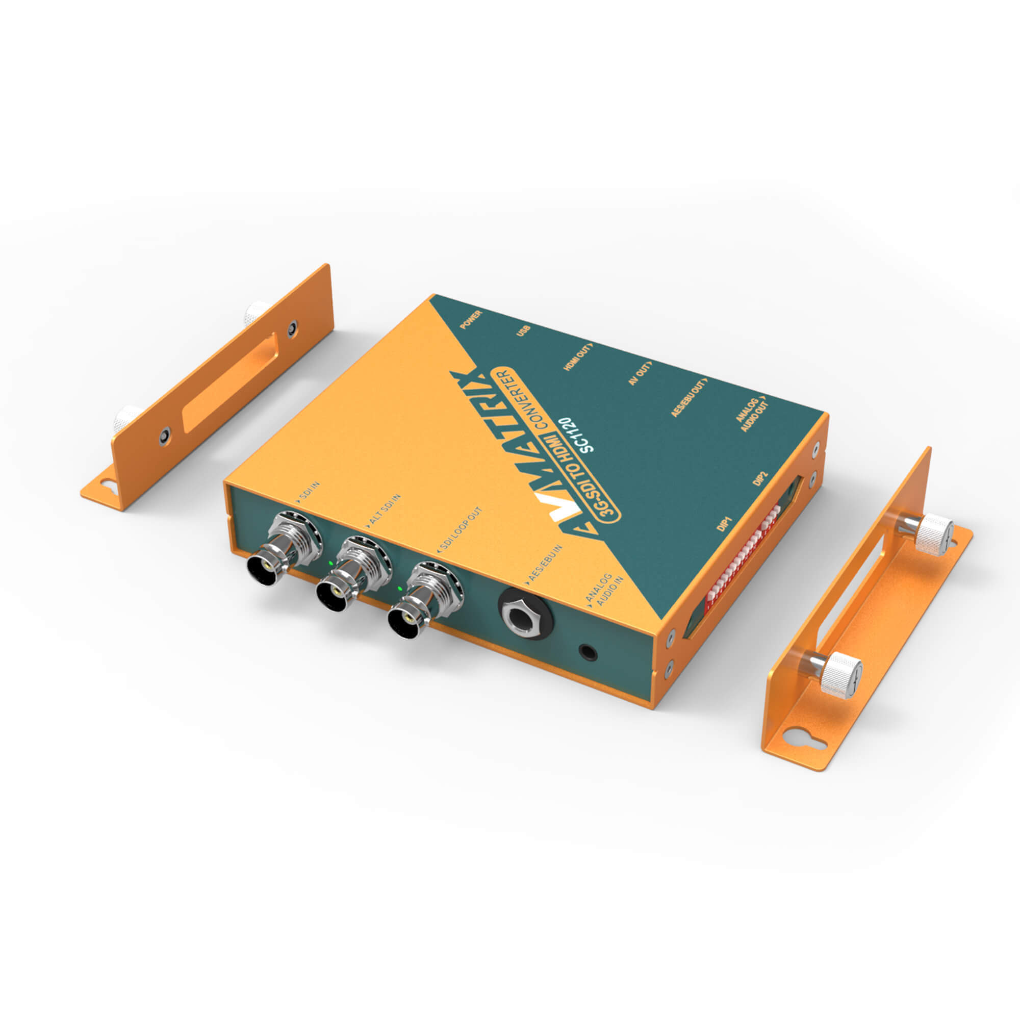 Конвертер AVMATRIX SC1120 3G-SDI в HDMI/AV с масштабированием Конвертер AVMATRIX SC1120 3G-SDI в HDMI/AV с масштабированием