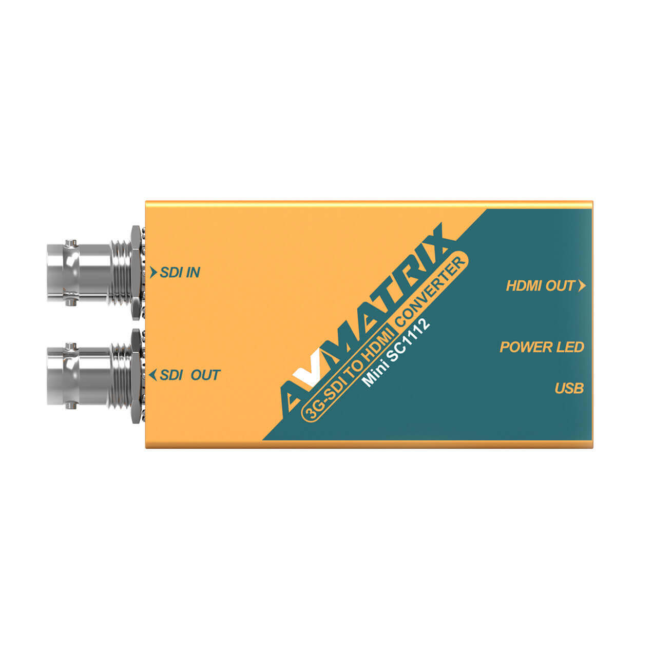 Конвертер AVMATRIX Mini SC1112 преобразования 3G-SDI в HDMI Конвертер AVMATRIX Mini SC1112 преобразования 3G-SDI в HDMI