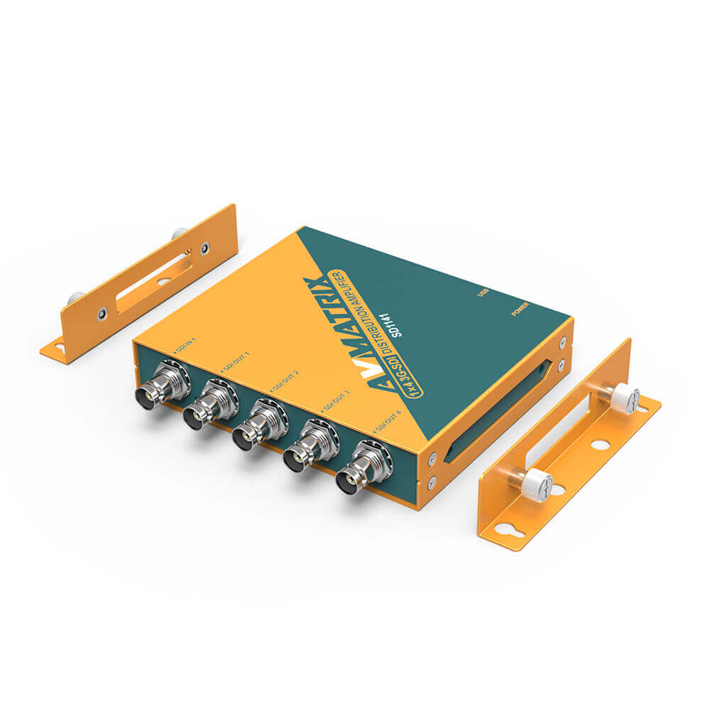 Усилитель-распределитель AVMATRIX SD1141 сигнала 3G-SDI 1х4 Усилитель-распределитель AVMATRIX SD1141 сигнала 3G-SDI 1х4