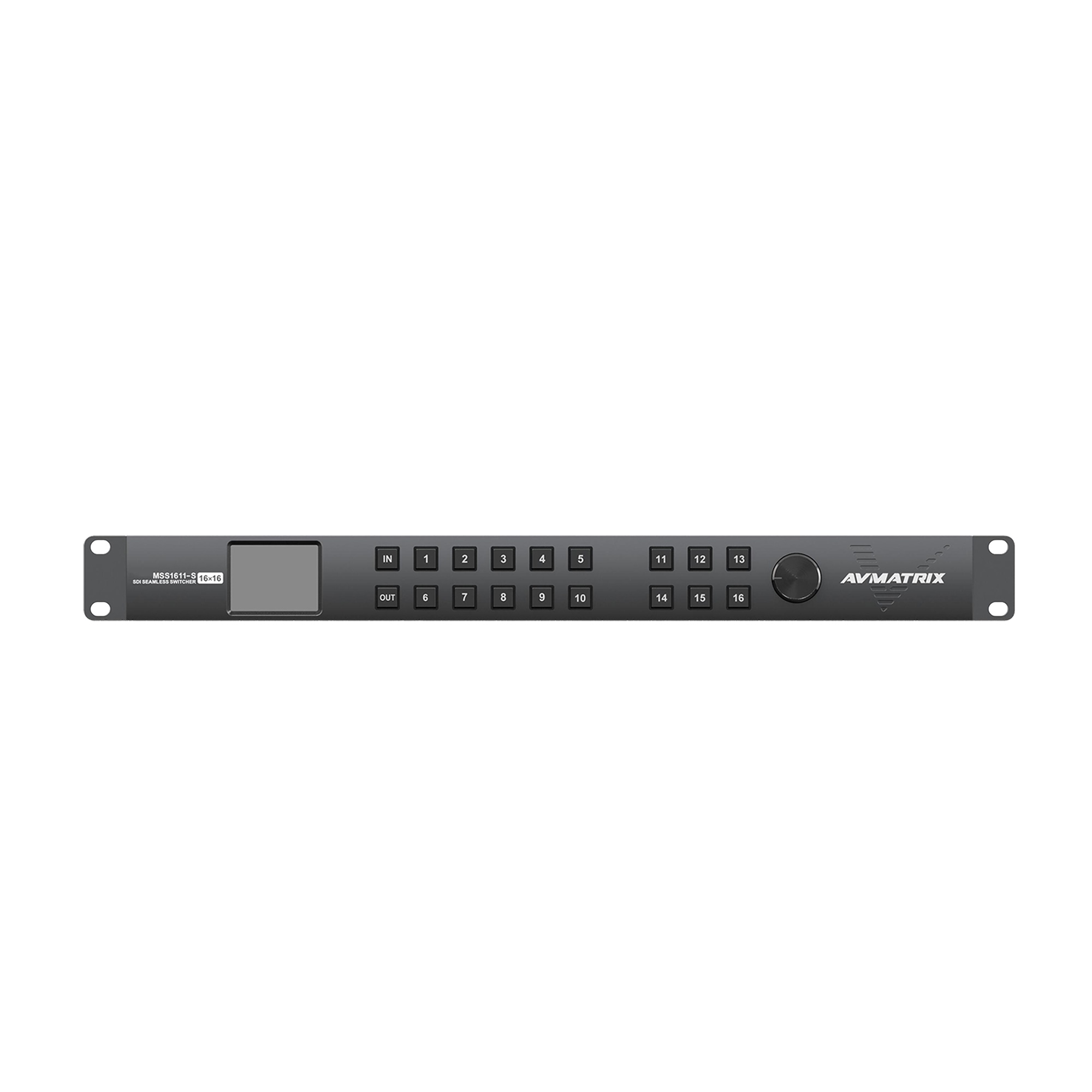 Бесшовный матричный коммутатор AVMATRIX MSS1611-S SDI Бесшовный матричный коммутатор AVMATRIX MSS1611-S SDI