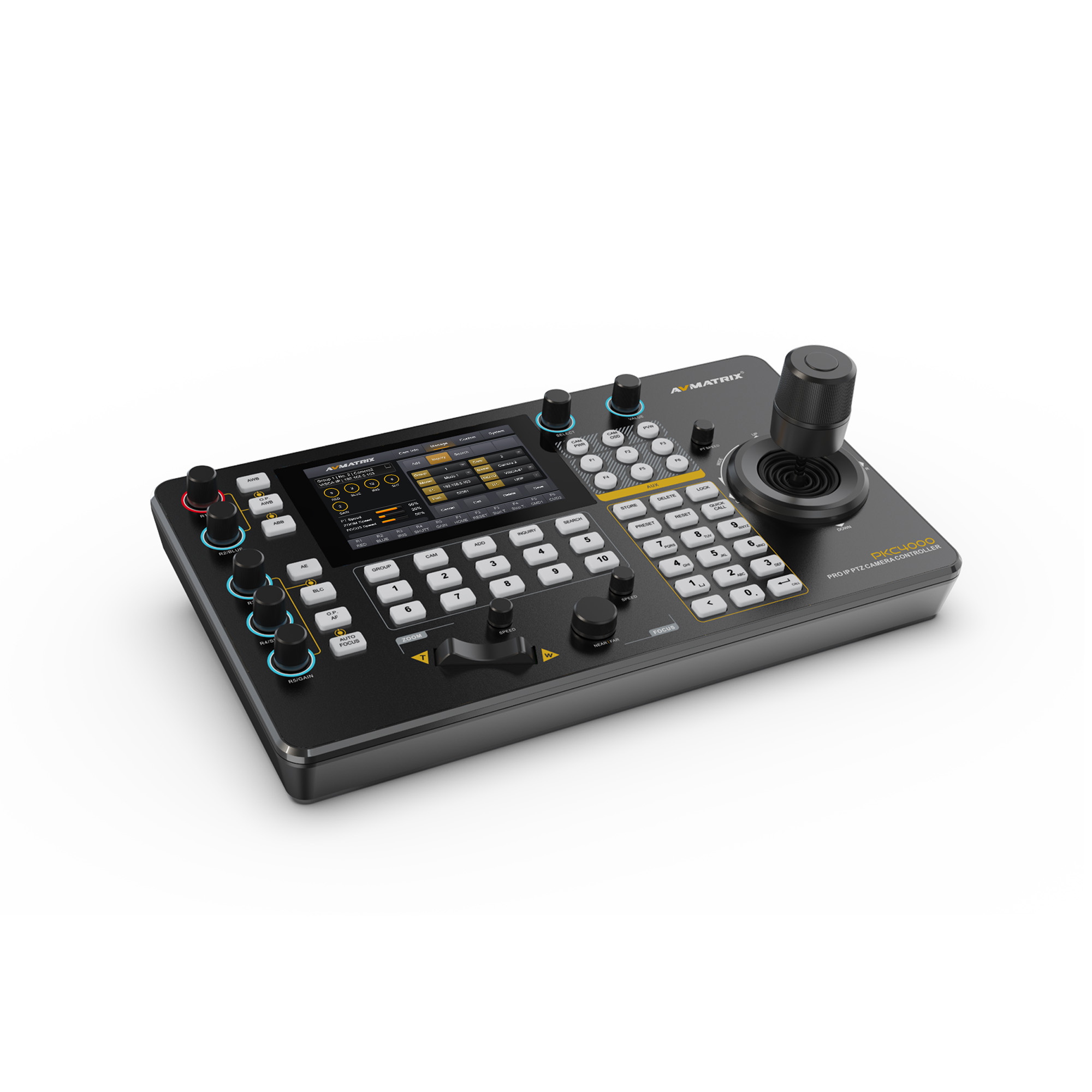 Контроллер AVMATRIX PKC4000-NDI для управления PTZ Контроллер AVMATRIX PKC4000-NDI для управления PTZ