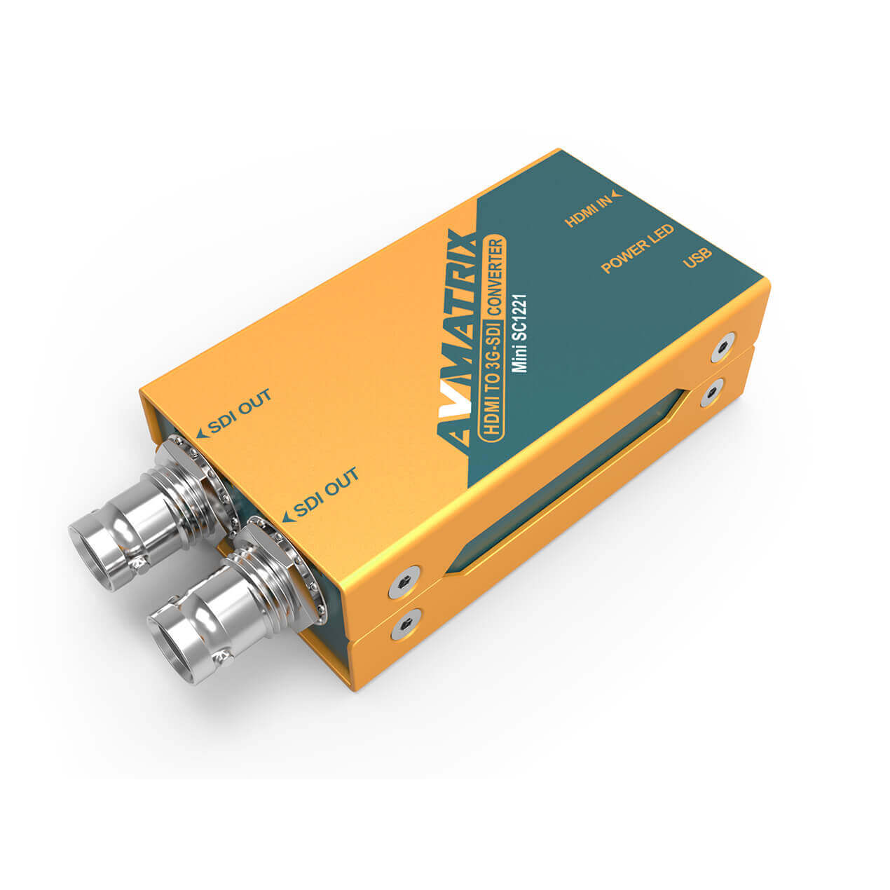 Конвертер AVMATRIX Mini SC1221 преобразования HDMI в 3G-SDI Конвертер AVMATRIX Mini SC1221 преобразования HDMI в 3G-SDI