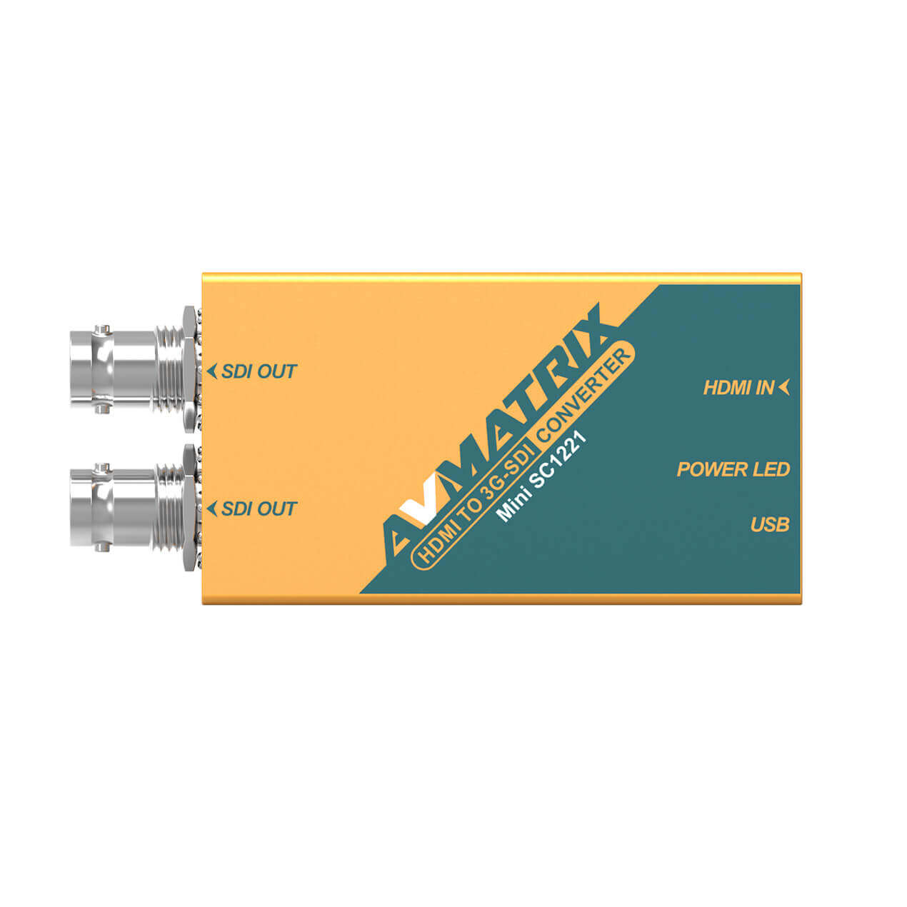 Конвертер AVMATRIX Mini SC1221 преобразования HDMI в 3G-SDI Конвертер AVMATRIX Mini SC1221 преобразования HDMI в 3G-SDI