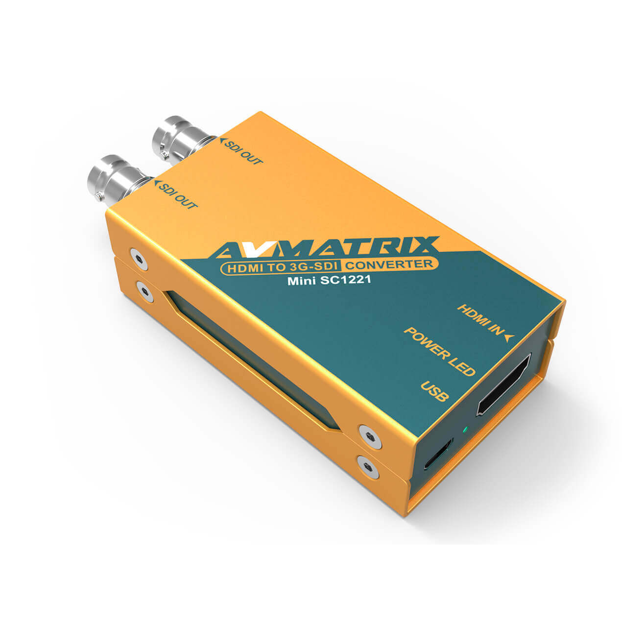 Конвертер AVMATRIX Mini SC1221 преобразования HDMI в 3G-SDI Конвертер AVMATRIX Mini SC1221 преобразования HDMI в 3G-SDI