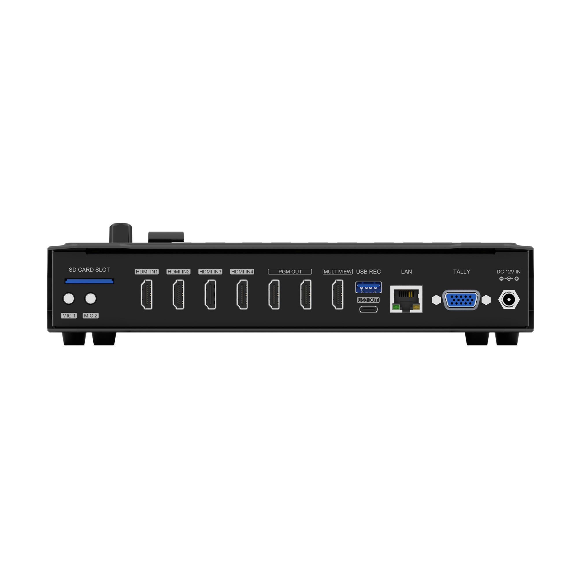 Видеомикшер-стример AVMATRIX Shark H4 компактный 4CH HDMI USB LAN Видеомикшер-стример AVMATRIX Shark H4 компактный 4CH HDMI USB LAN
