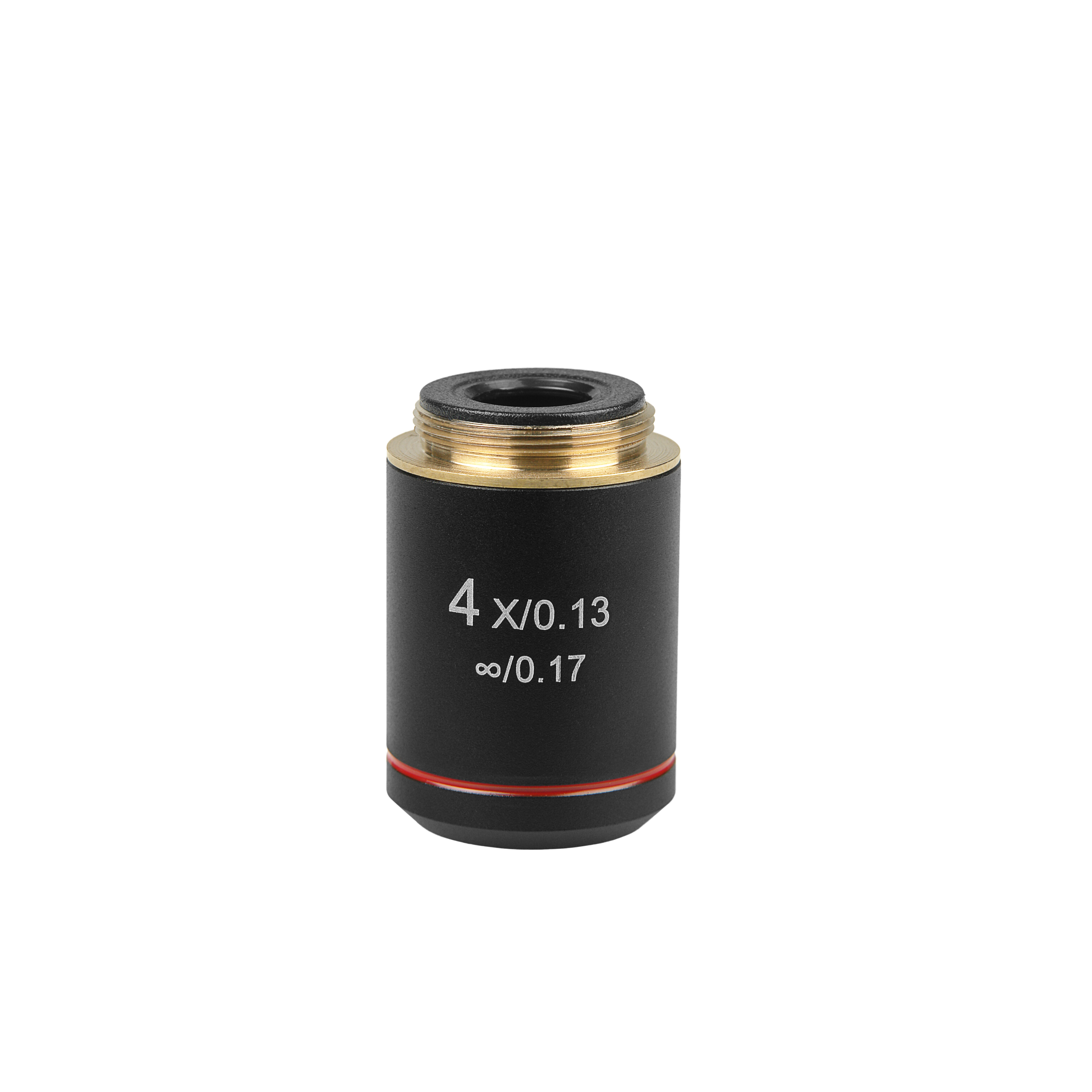 Объектив 4х/0.13 беск/0.17 (Achromat DIN) Объектив 4х/0.13 беск/0.17 (Achromat DIN)