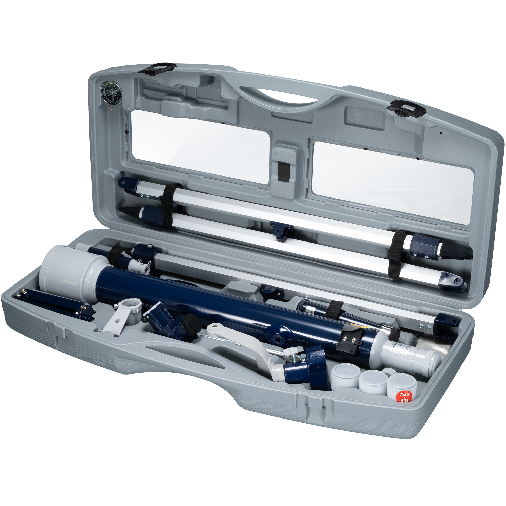 Телескоп BRESSER JUNIOR 60/700 AZ1 в кейсе (88-43100) Телескоп BRESSER JUNIOR 60/700 AZ1 в кейсе (88-43100)