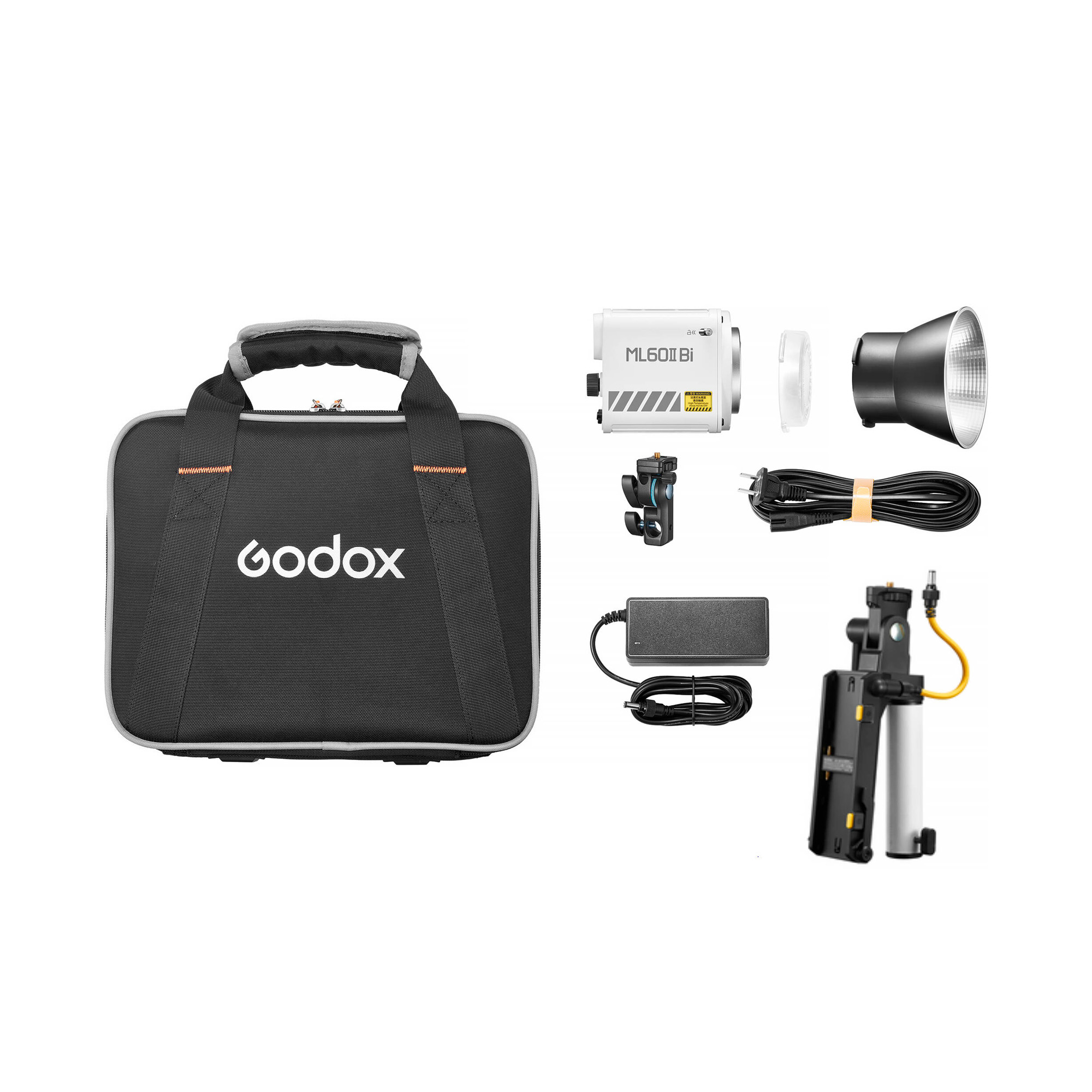 Осветитель светодиодный Godox ML60II Bi Kit1 (с AK-B01) Осветитель светодиодный Godox ML60II Bi Kit1 (с AK-B01)