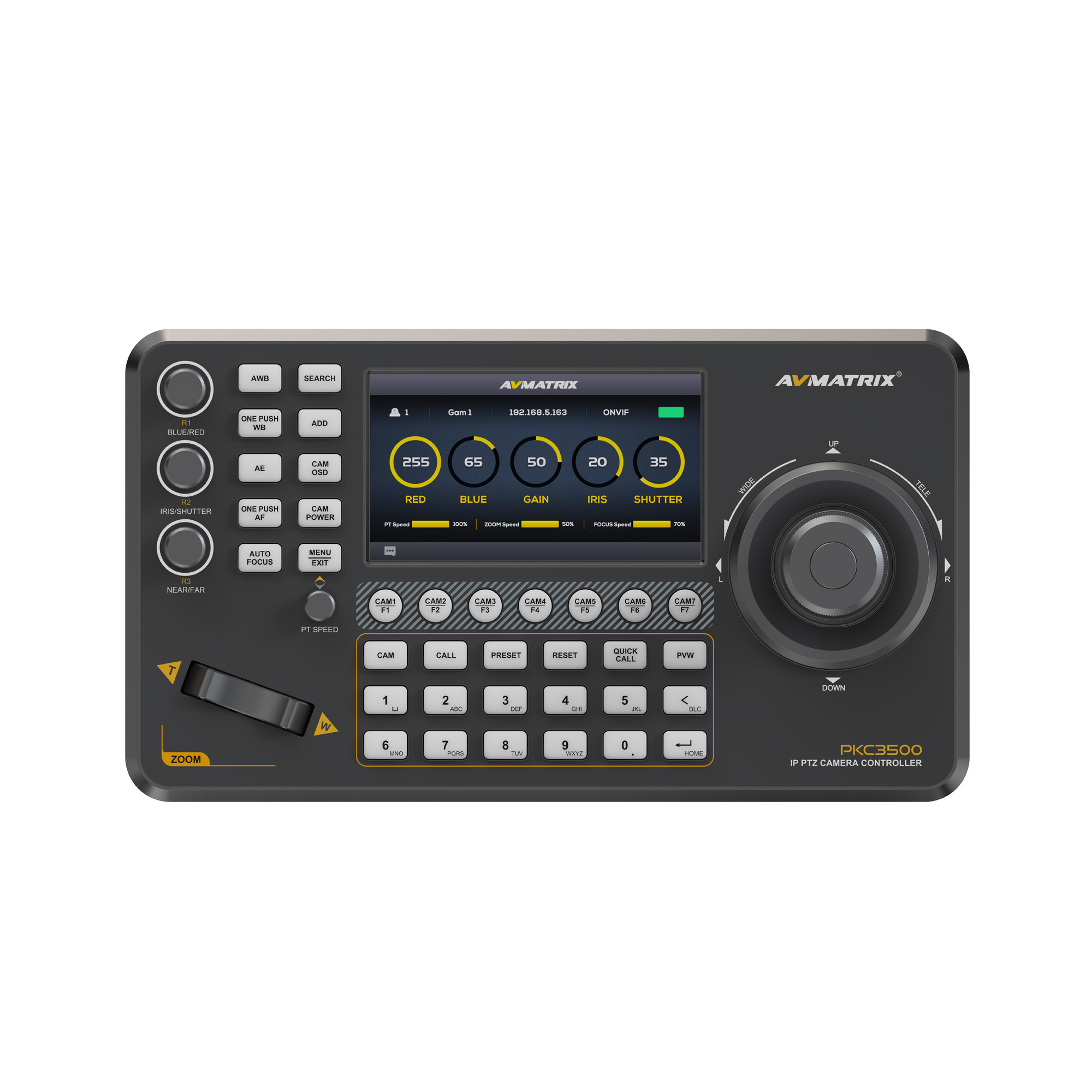 Контроллер AVMATRIX PKC3500 для управления PTZ (IP Based)